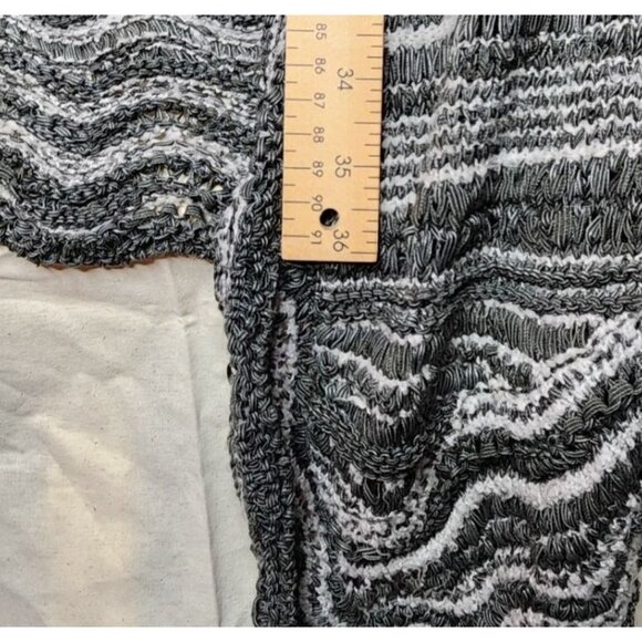 Anthropologie Moth Sleeveless Open Cardigan size M/L Gray - Picture 7 of 7